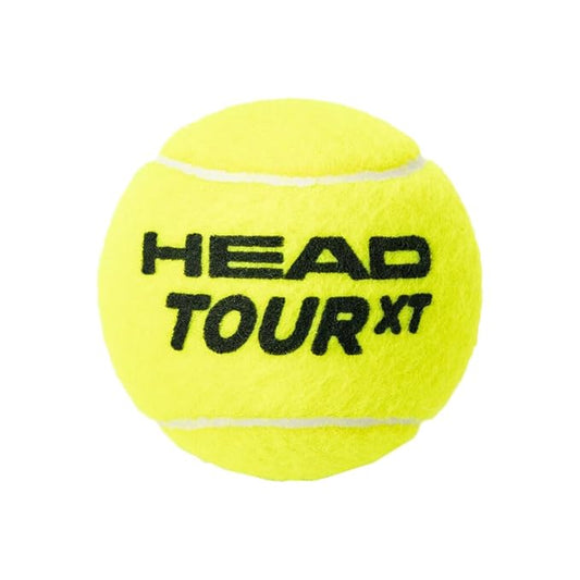 HEAD Tour Xt Tournament Grade Tennis Ball 1 Can|3 Balls (3 Balls/Can) Green