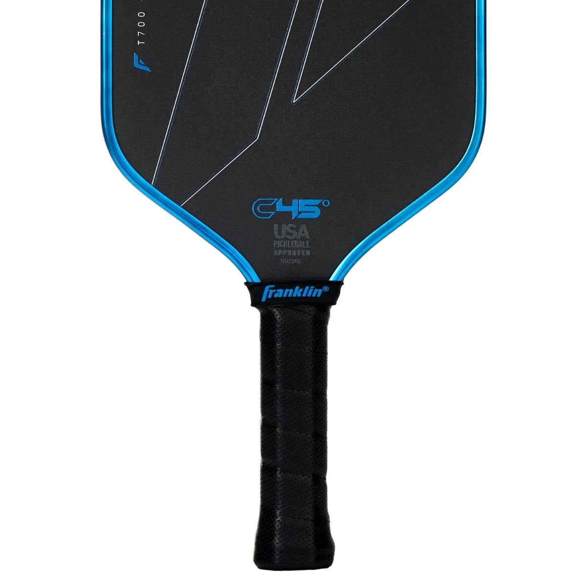 C45° Carbon Fiber Paddle - 14mm - Blue