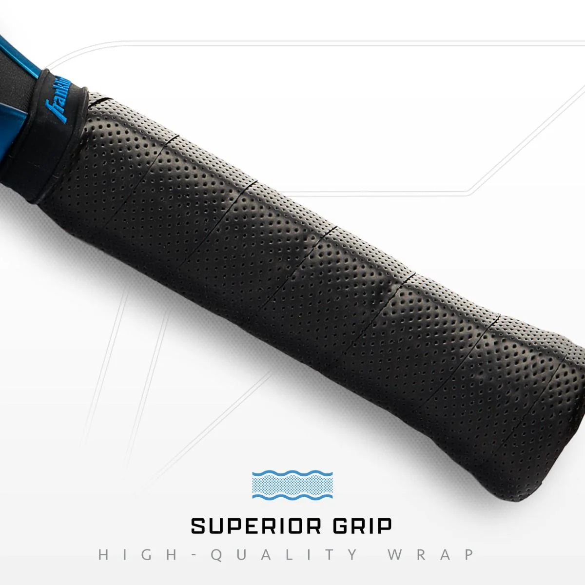 C45° Carbon Fiber Paddle - 14mm - Blue