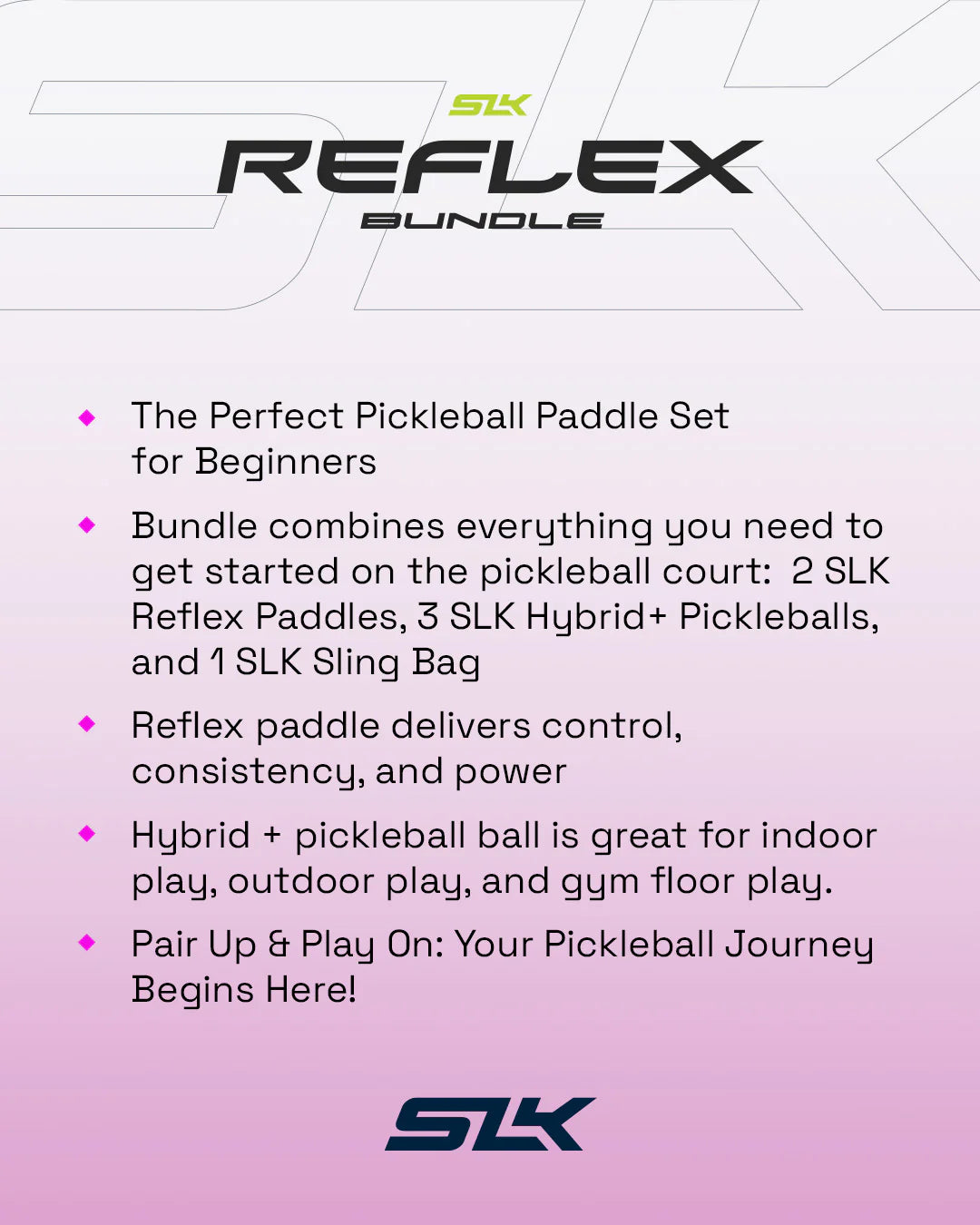 SLK Reflex Pickleball Bundle