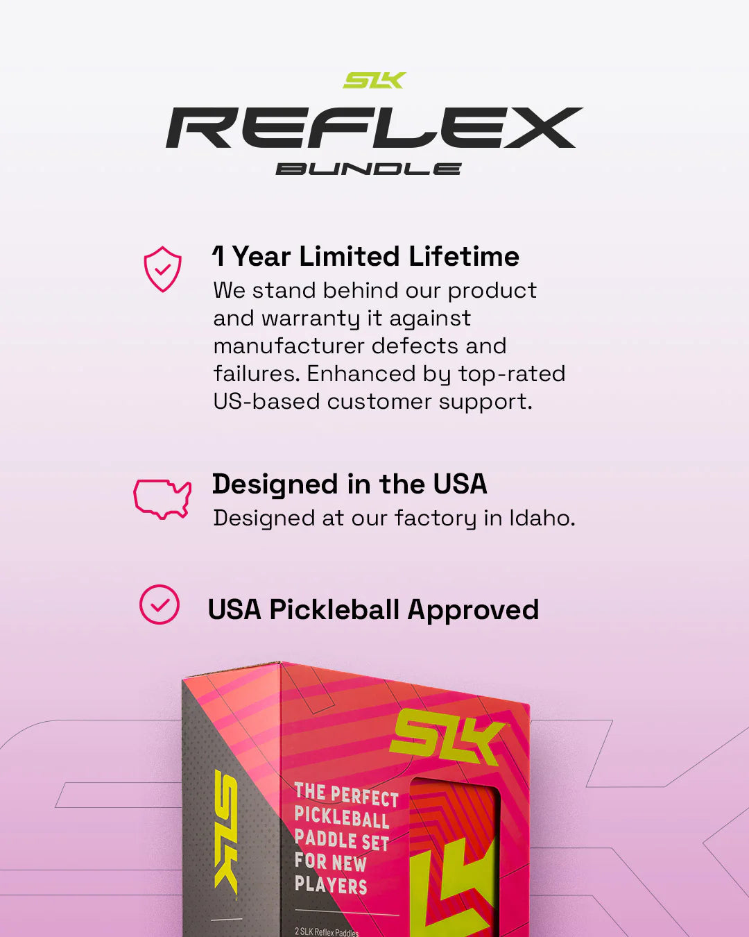 SLK Reflex Pickleball Bundle