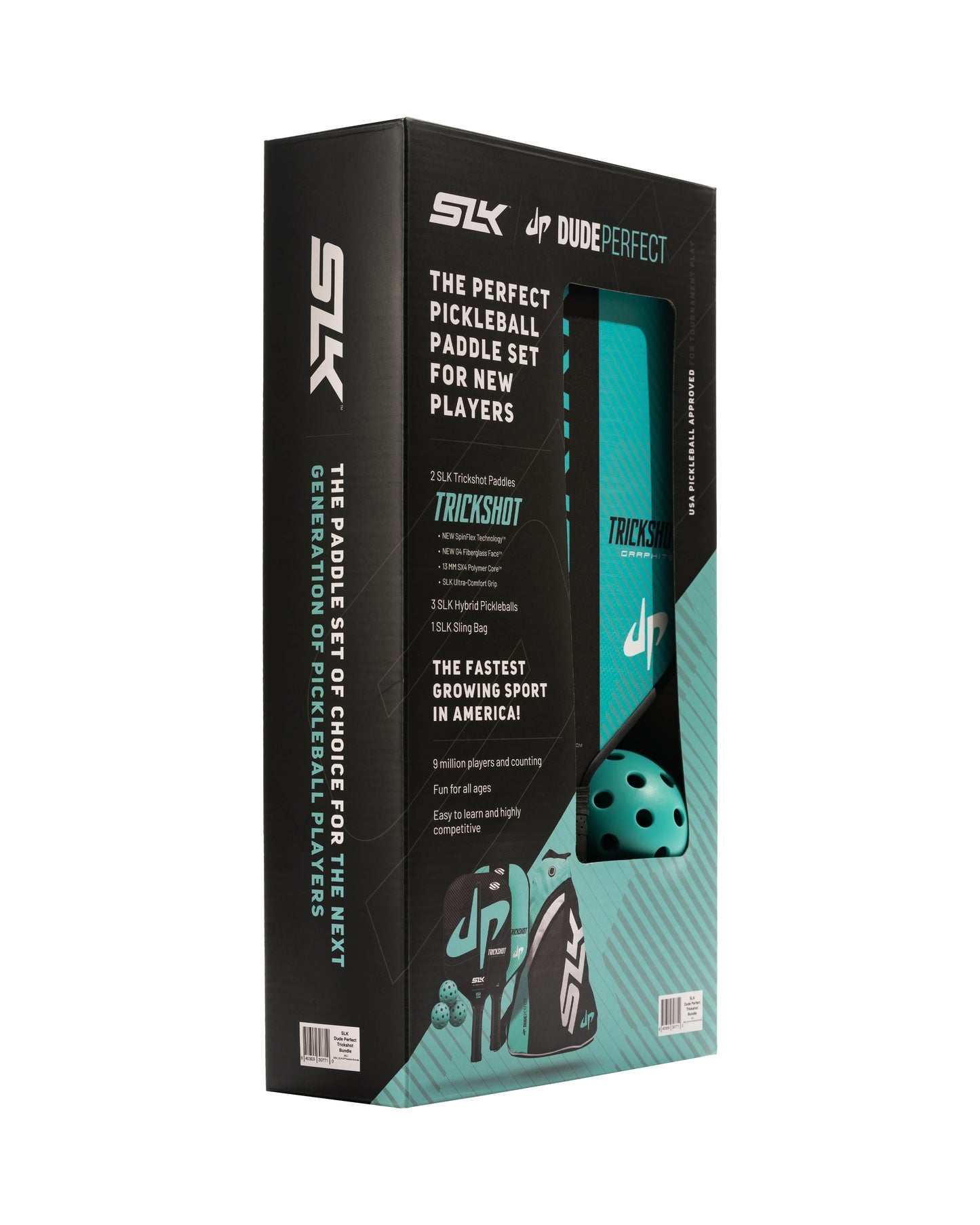 SLK by Selkirk x Dude Perfect - Trickshot Pickleball Bundle