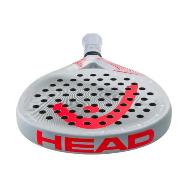 HEAD ZEPHYR UL 2023 PADEL RACQUET (GREY/RED)