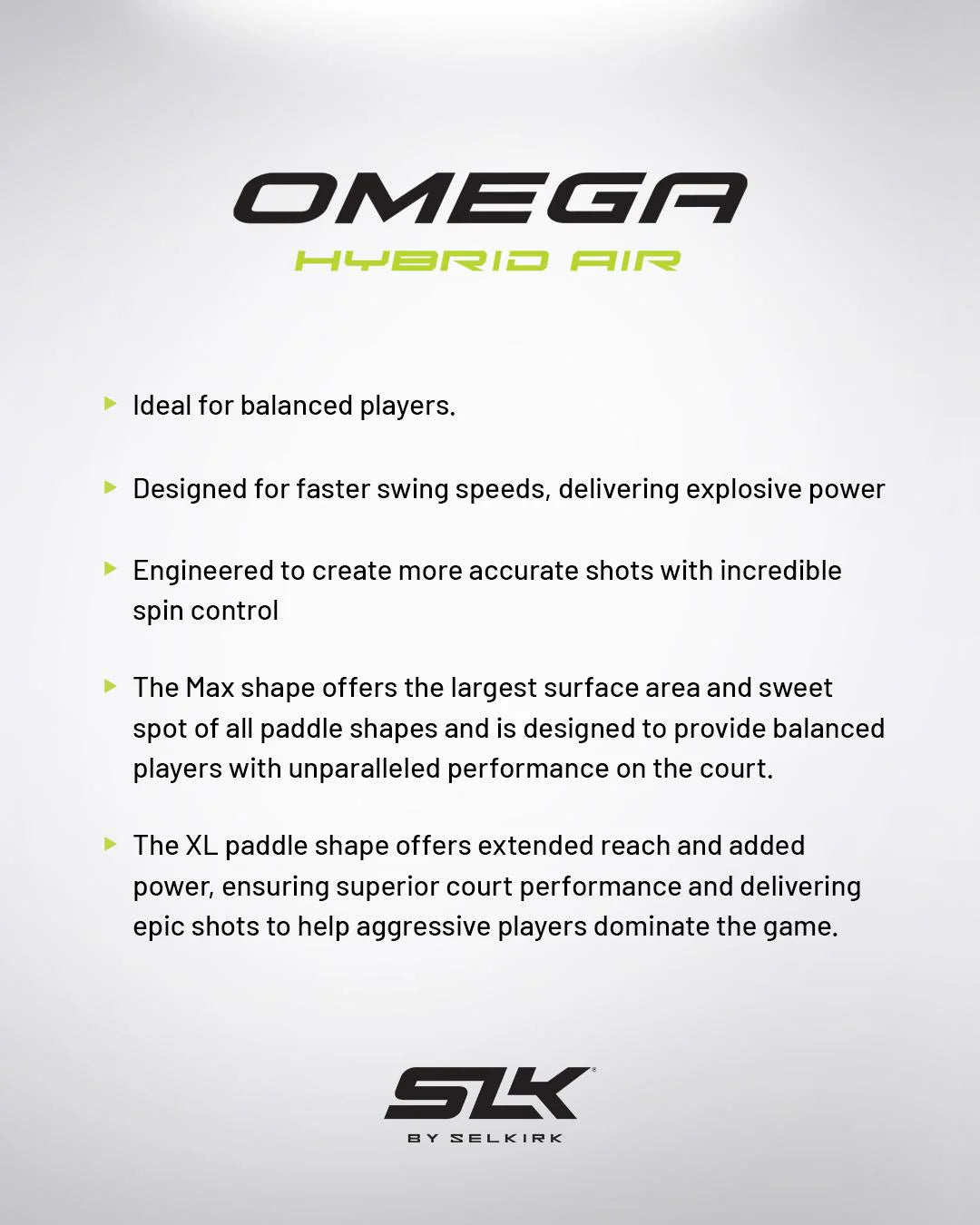 SLK OMEGA Hybrid Air