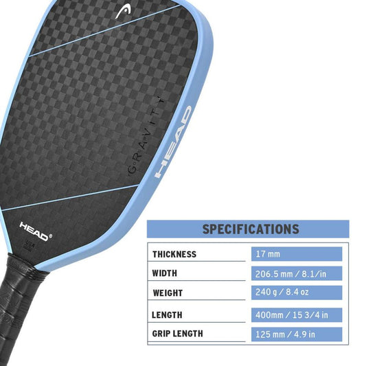 HEAD Gravity Tour 2025 Pickleball Paddle