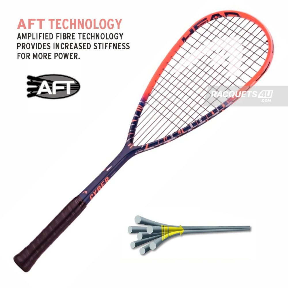 HEAD Cyber Tour Squash Rqcquet.