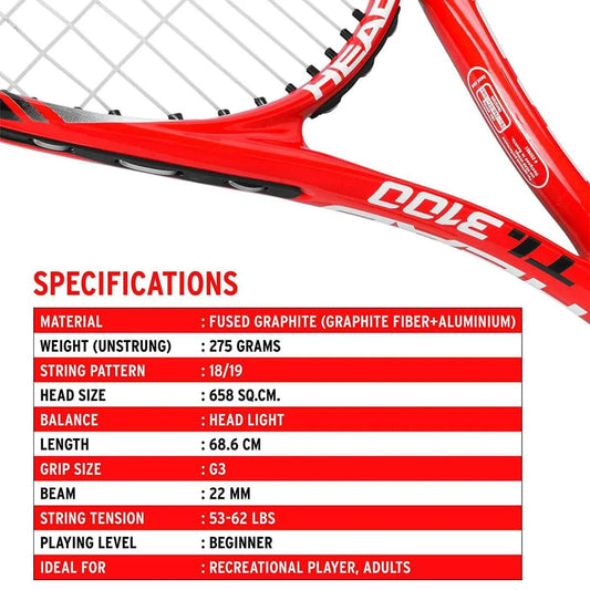HEAD Titanium 3100 Tennis Racquet