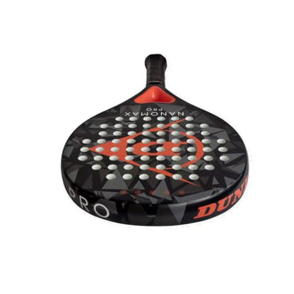 Dunlop Sports Nanomax Pro Padel Racket, Black/Red