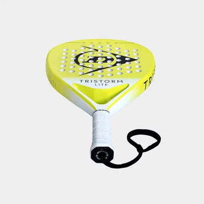Dunlop Sports Tristorm Lite Padel Racket, Yellow/Black V25