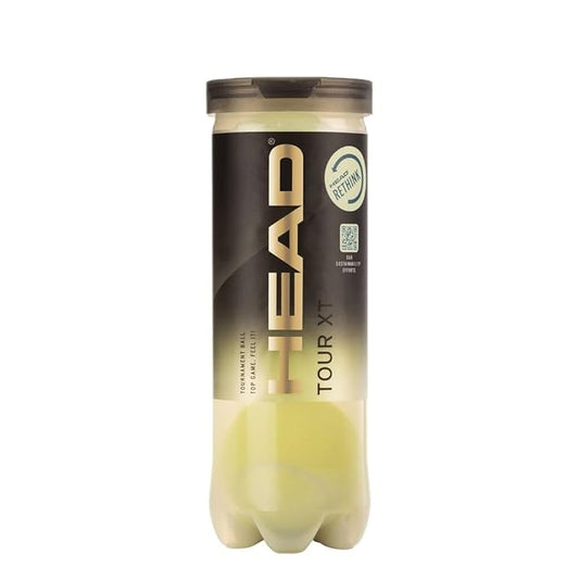 HEAD Tour Xt Tournament Grade Tennis Ball 1 Can|3 Balls (3 Balls/Can) Green