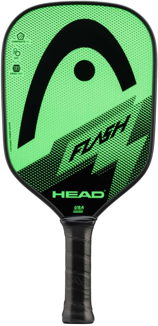 Head Flash Pickleball Pack - 2 Approved Paddles, 2 Outdoor Balls, Carry Sack