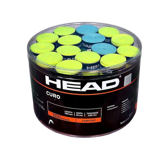 HEAD CURO Badminton Grip (Pack of 6)