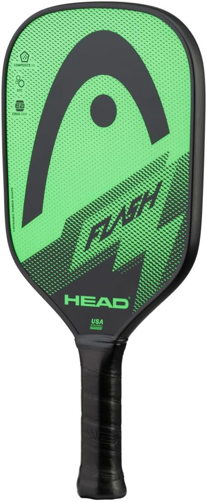 Head Flash Pickleball Pack - 2 Approved Paddles, 2 Outdoor Balls, Carry Sack