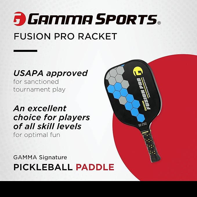 GAMMA Fusion Pro Pickleball Paddle