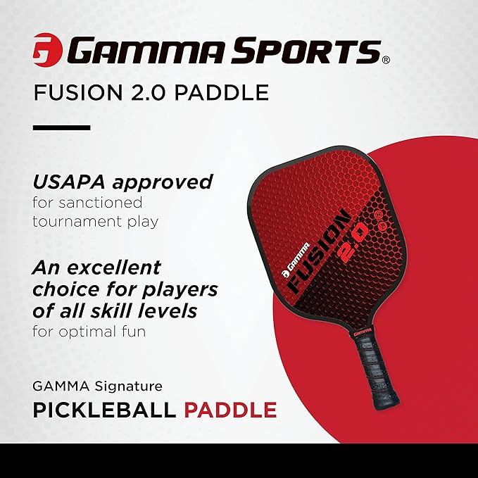 GAMMA FUSION 2.0 PICKLEBALL PADDLE