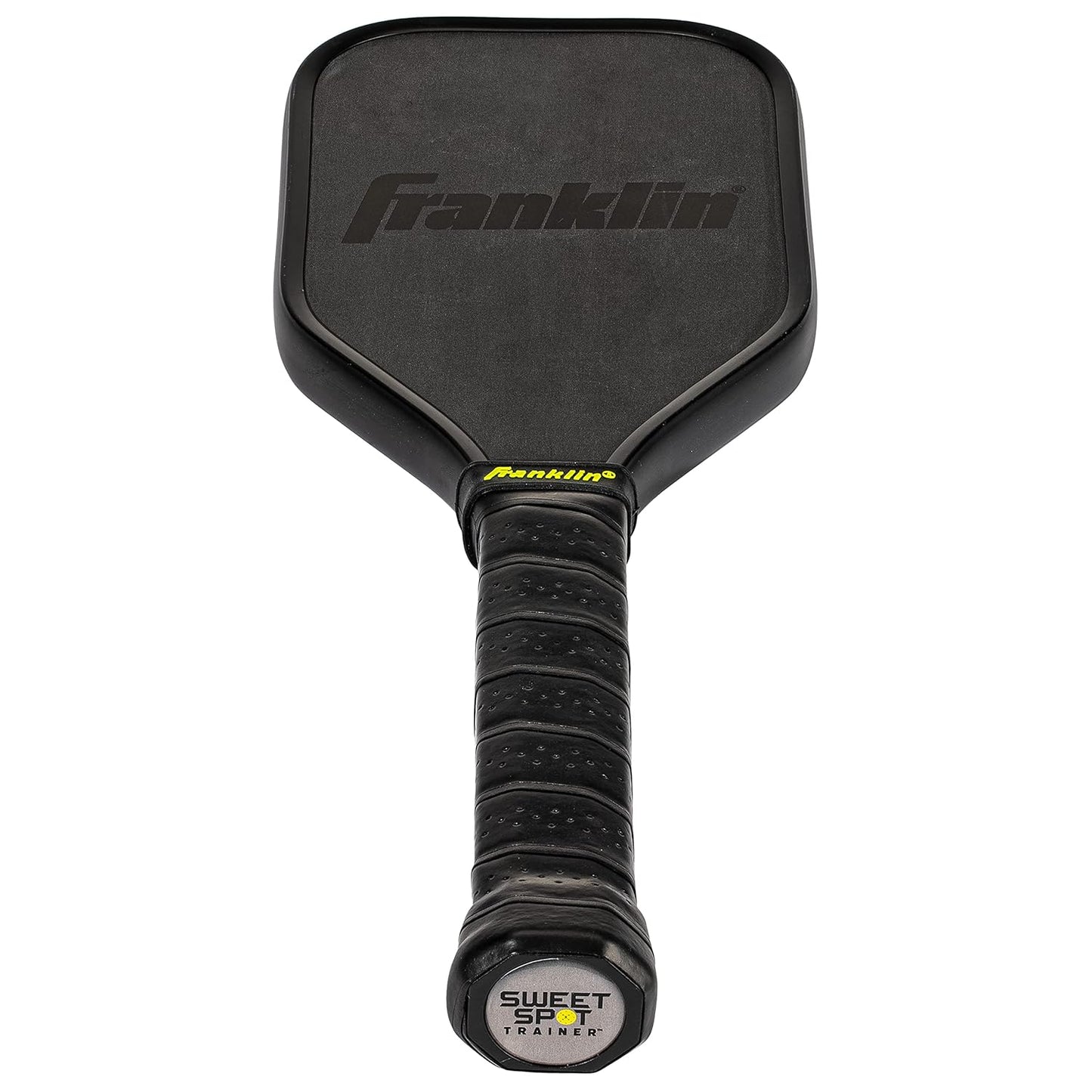 Franklin Sports Sweet Spot Training Pickleball Paddle - Pickleball Trainer Practice Paddle with Extra Long Handle - Sweet Spot Shot Mini Paddle Head Paddle for Swing Training