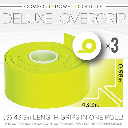 Franklin Sports Pickleball Paddle Overgrips - Provides Extra Grip - Slight Tackiness - Durable & Strong