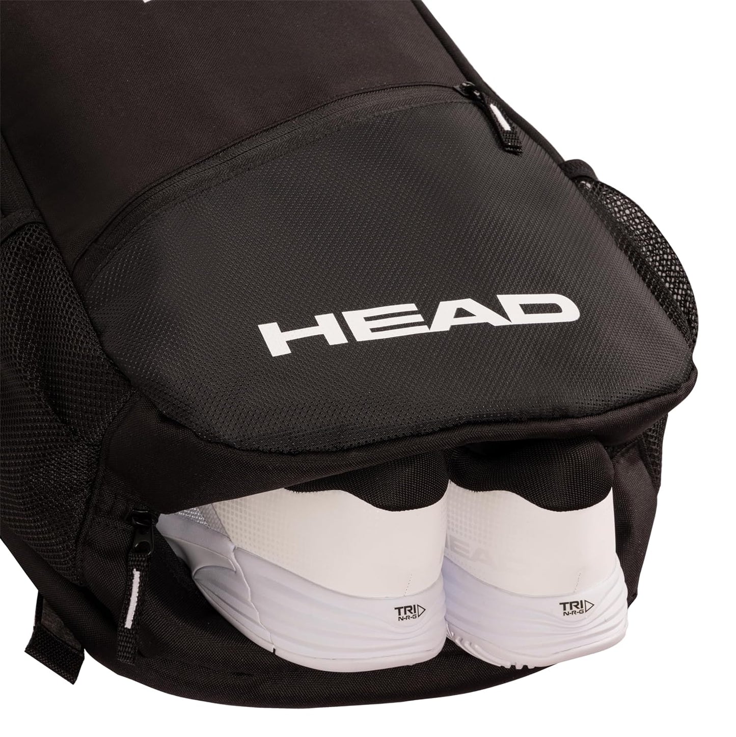 HEAD Tour Pickleball Backpack 22L, Color-Black/White