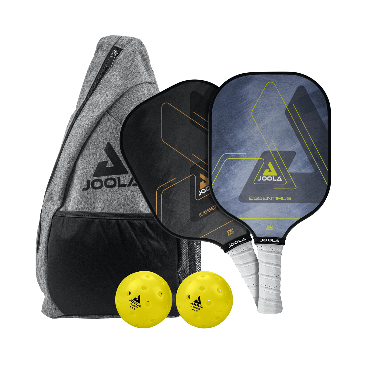 JOOLA Essentials Pickleball Paddles & Balls Set