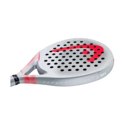 HEAD ZEPHYR UL 2023 PADEL RACQUET (GREY/RED)