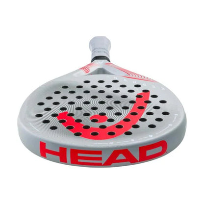 HEAD ZEPHYR UL 2023 PADEL RACQUET (GREY/RED)