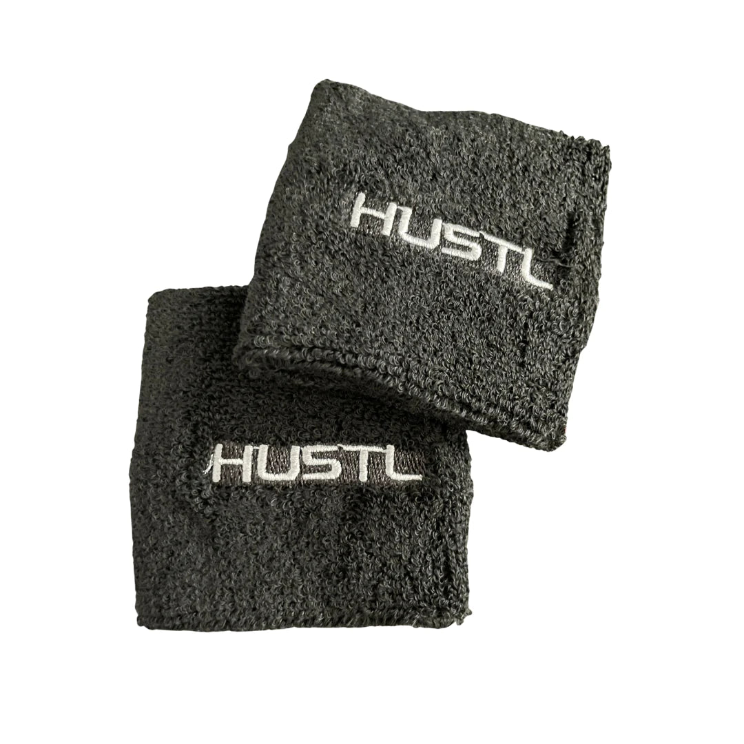 HUSTL SWEAT WRIST BANDS - Baseline Sports