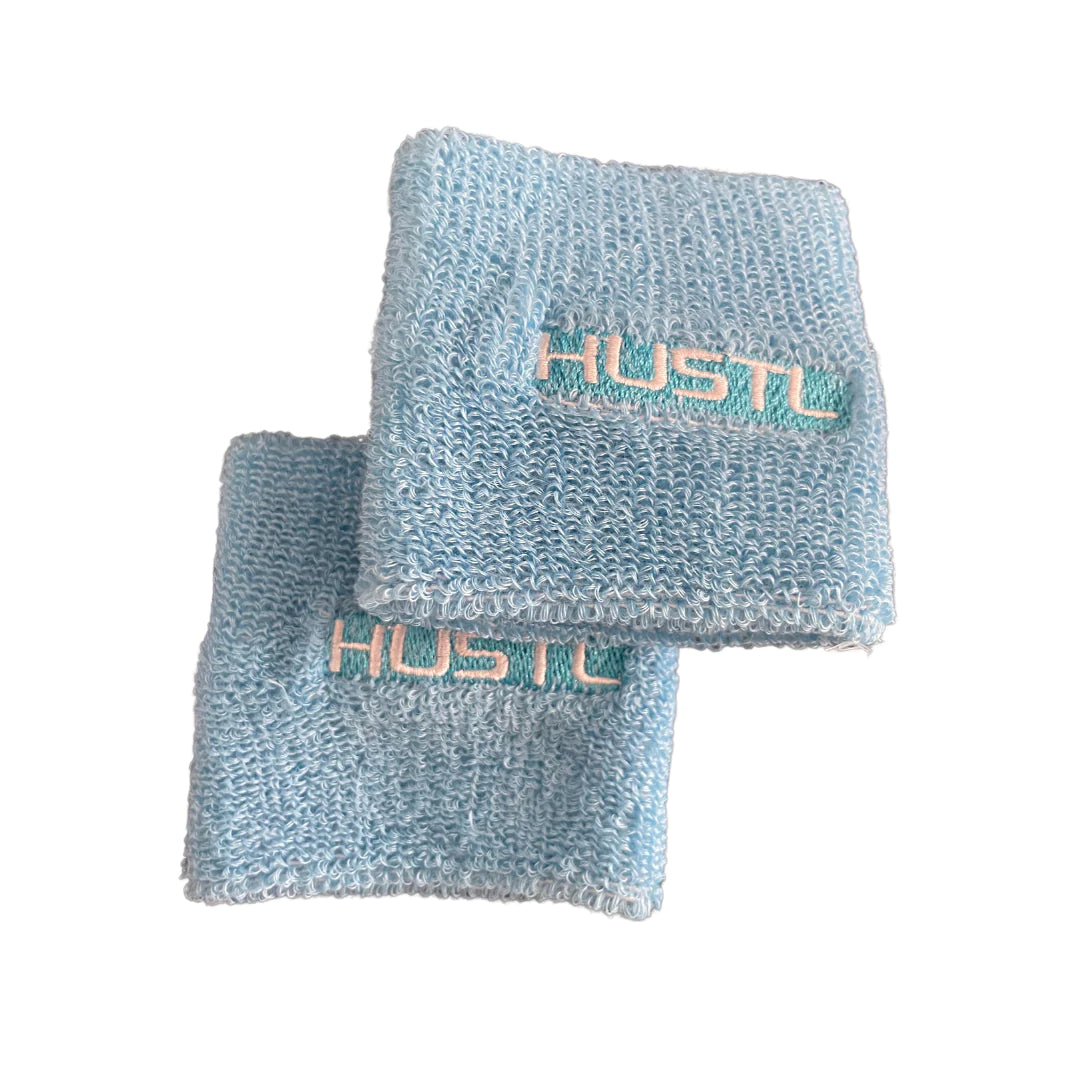 HUSTL SWEAT WRIST BANDS - Baseline Sports