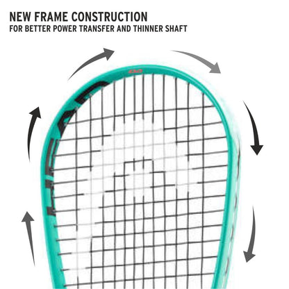 HEAD EXTREME 120 SQUASH RACQUET - Baseline Sports