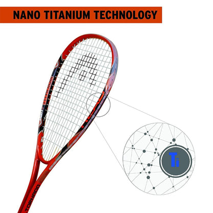 HEAD NANO TI. TORNADO SQUASH RACQUET - Baseline Sports